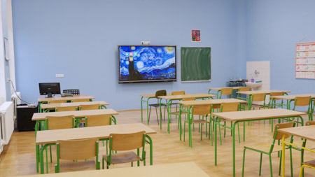 Zázemí školy a školky