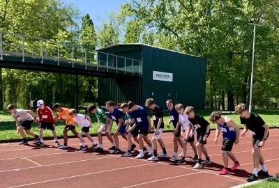 Atletické závody - dívky,  sportovní centrum Olymp ve Stromovce 2025
