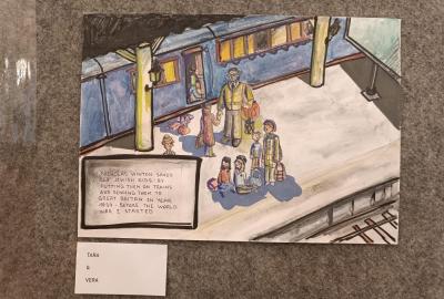 Pietní akt v aule ZŠ Tusarova