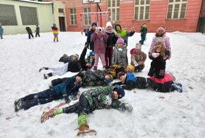 7. oddělení se zimy nebojí!