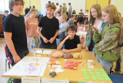 Žákovská konference o lidském těle